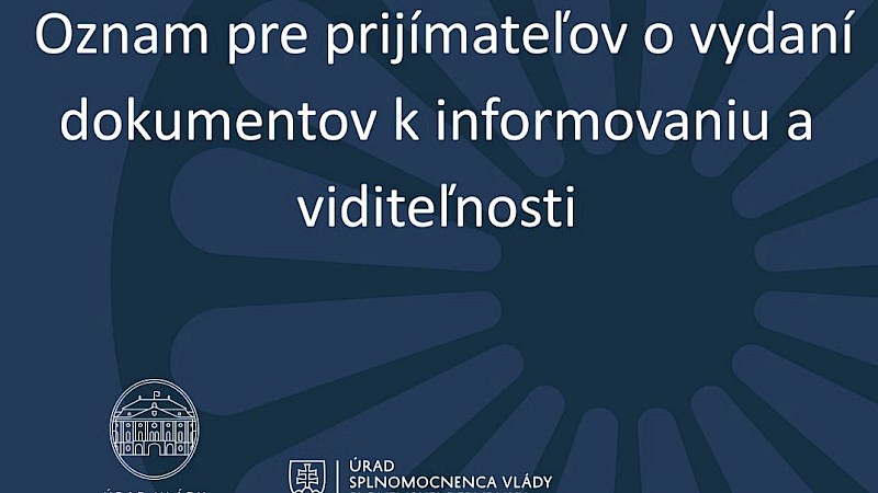 Sprievodná fotografia k tlačovej správe